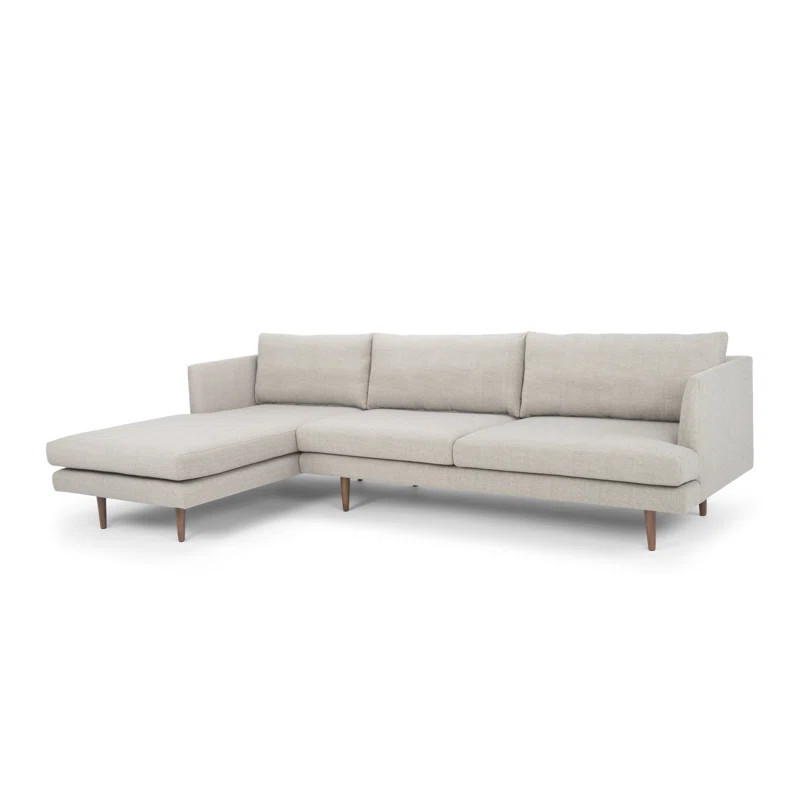 Miller 2 - Piece Upholstered L-Sectional | AllModern