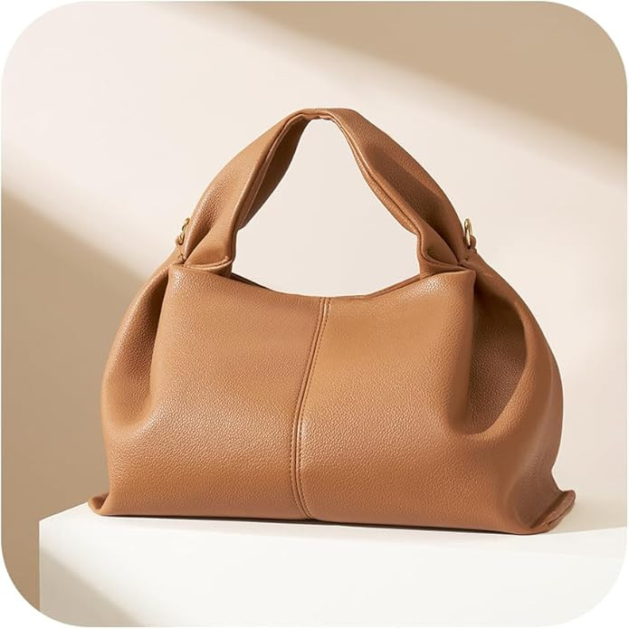 CHUNLI Designer Bucket Bag for Women Work Tote Handbags Crossbody PU Leather Satchel Large Capaci... | Amazon (US)