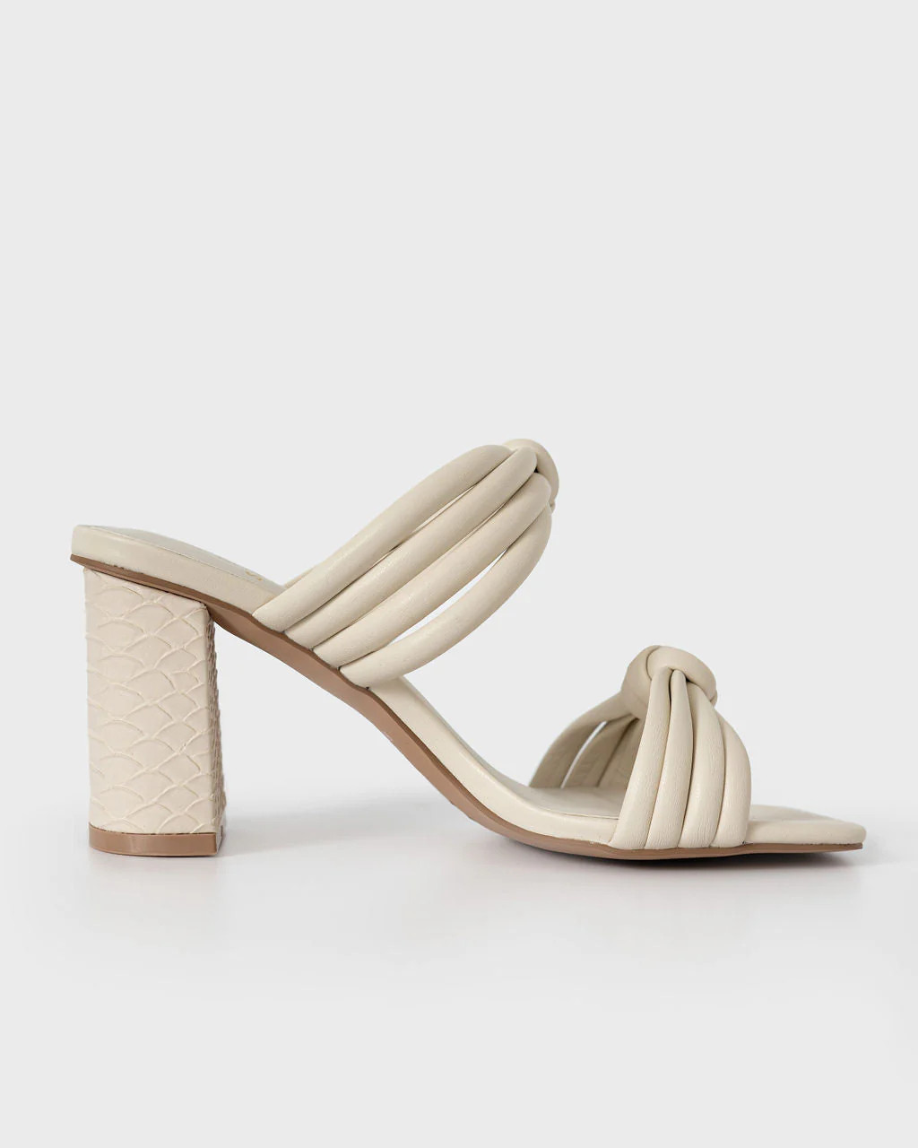 Raquel Knotted Strap Heels  Off | VICI