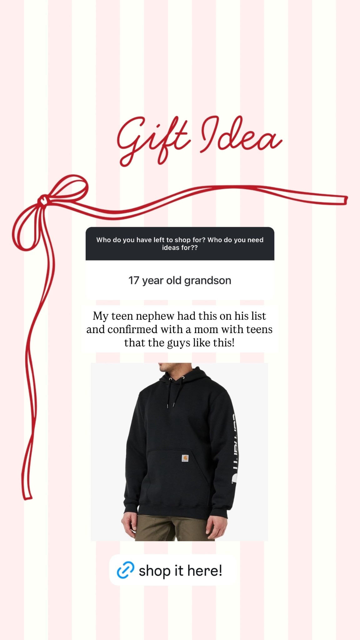 Gift idea!!🎁 My teen nephew had this on his list and confirmed with a mom with teens that the guys like this!

#LTKGiftGuide #LTKHoliday #LTKFindsUnder50