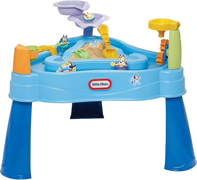 Little Tikes Bluey Water Table with 6 Accessories & Characters - Full Set (727382) | Amazon (US)
