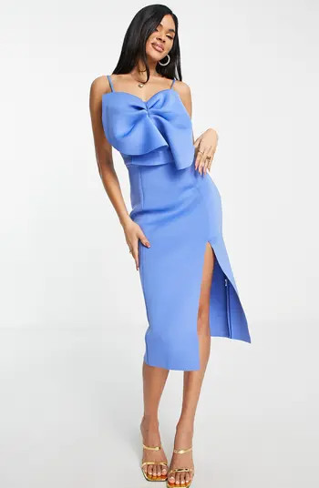 Bow Front Sheath Dress | Nordstrom