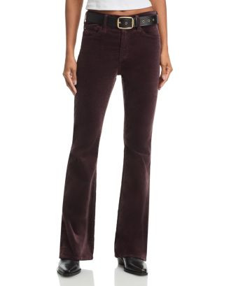 Farrah Bootcut Mid Rise Jeans in Amaretto Noir | Bloomingdale's (US)
