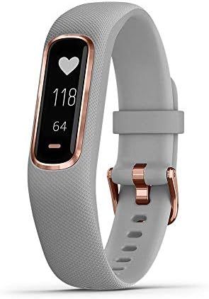 Garmin vívosmart 4, Activity and Fitness Tracker w/ Pulse Ox and Heart Rate Monitor, Rose Gold w... | Amazon (US)