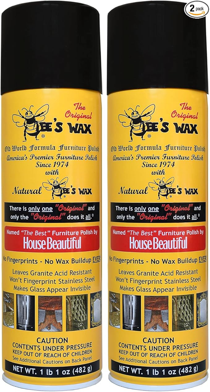 The Original Bee's Wax Old World Formula Furniture Polish - 2 Pack | Amazon (US)