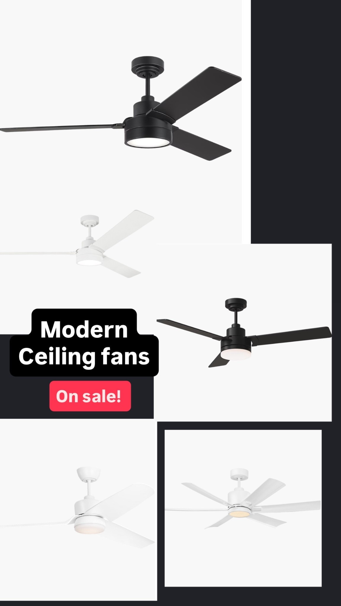 I searched though and low for chic modern ceiling fans, and just found them on sale! Visual comfort always has the best designs. These are very affordable too since they’re on sale! I’m gonna grab these for our new build! 

#LTKHome #LTKSaleAlert #LTKStyleTip