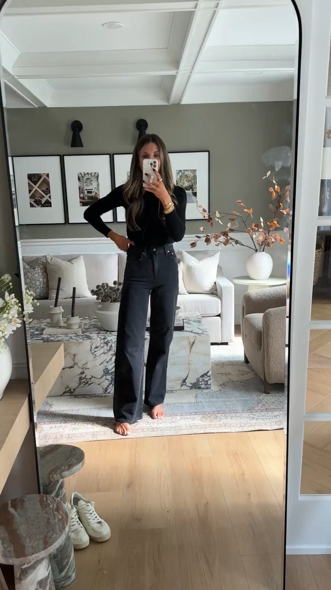 I found the best black denim under $100, and you guys agree!! A top seller / top clicked favorite this last week. Seriously such good quality and fit. I’m 5’9” for reference! 

#LTKTall #LTKStyleTip