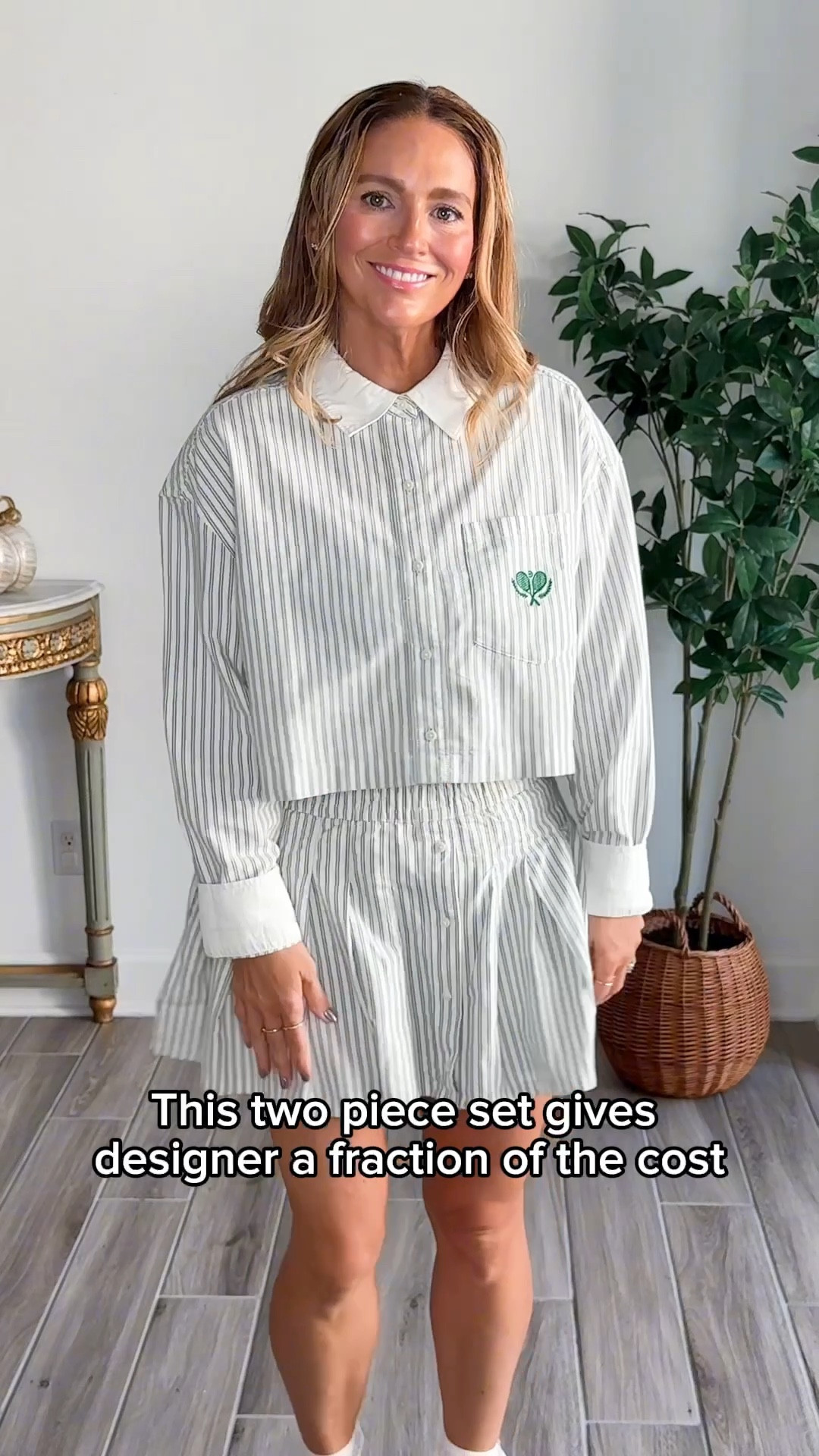 Aerie Offline two piece set, XSmall top and small in the skort. On sale! The whole set is less than $50!

I’m wearing “soft muslin”. Sizes are limited though! Light blue is amazing for fall too! 

#LTKStyleTip #LTKSeasonal #LTKFindsUnder50