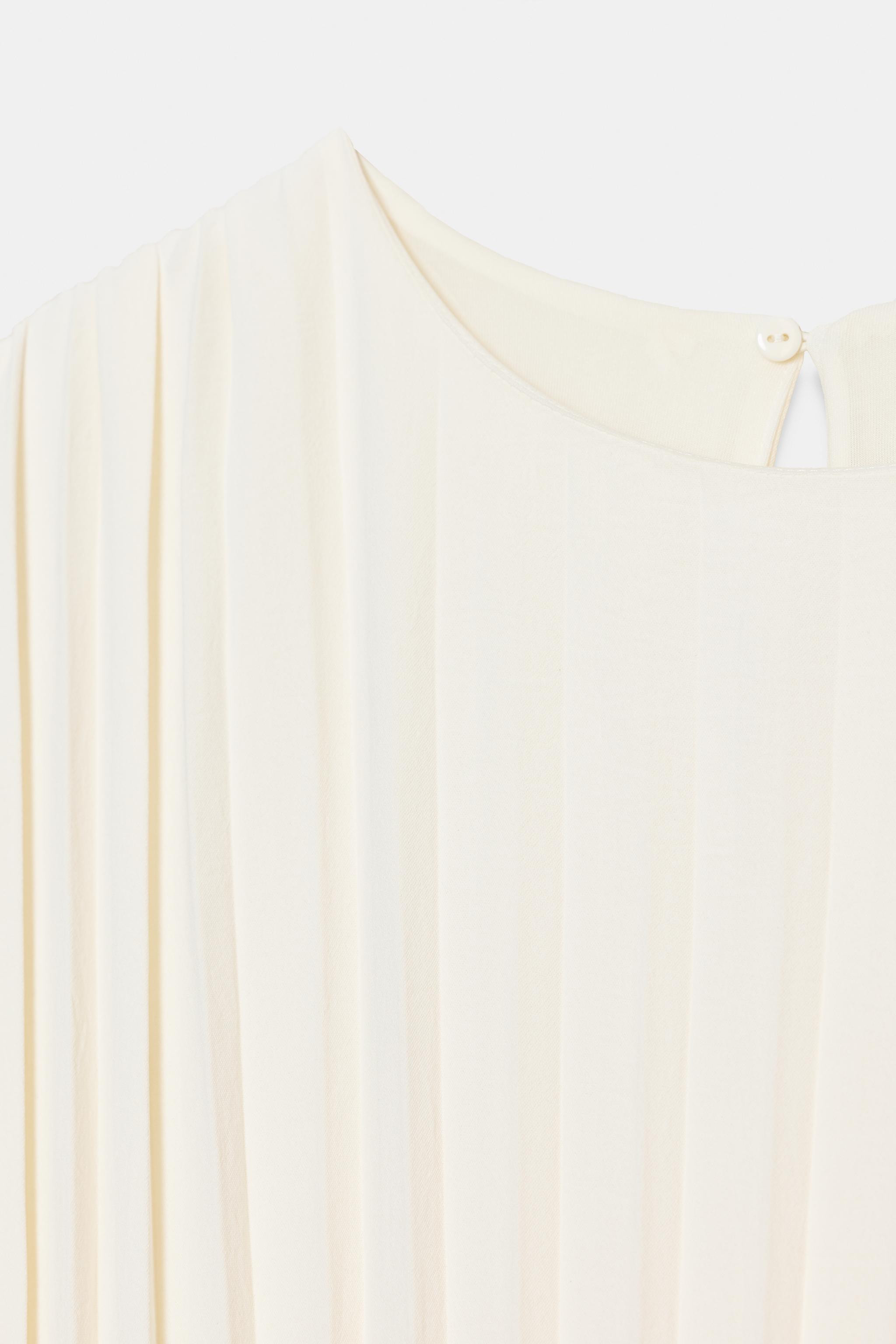 PLEATED BELTED MIDI DRESS | Zara US