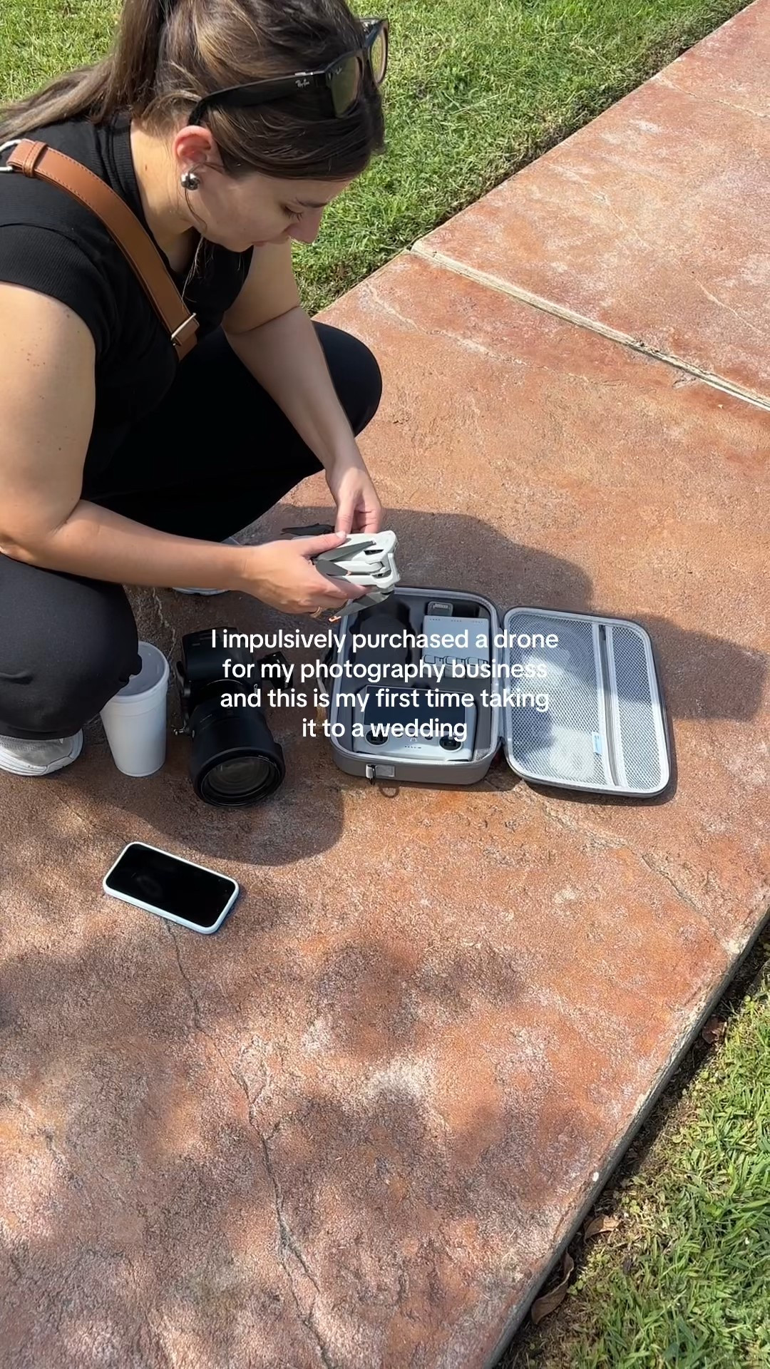 I have the DJI Mini 3 fly more with the remote control! I have linked another option that is less expensive because it includes less accessories, but have the same drone. #photography #weddingphotographer 

#LTKWorkwear #LTKWedding