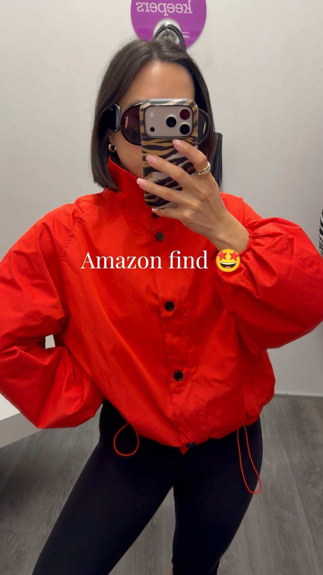 Loving this Funnel neck jacket from Amazon! Wearing size small. It is oversized.

#LTKootd #LTKPetite #LTKgrwm