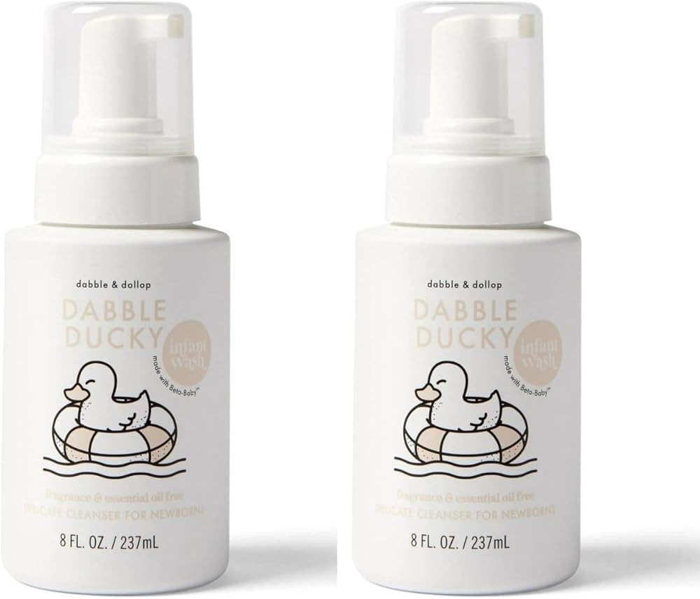 Dabble & Dollop Foaming Infant Wash - Natural Cleanser for Babies, Fragrance & Essential Oil Free... | Amazon (US)