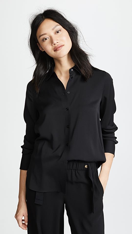 Slim Fitted Blouse | Shopbop