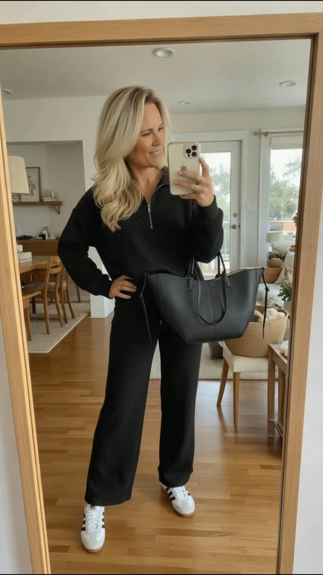 The Amazon outfit I can’t stop wearing 🖤
Comfy enough for errands, cute enough for brunch, and totally giving off-duty model vibes 😎
This black zip pullover set + sneakers + tote = my fall uniform.
Save this for your next Amazon cart refresh 👇
#AmazonFashion #LTKStyle #MomOOTD #ChicComfort #FallOutfits #AmazonFinds #AthleisureStyle #MinimalChic #EverydayStyle #OOTDinspo

#ltkseasonal #ltkgiftguide #ltkactive

#LTKCyberWeek #LTKGiftGuide #LTKHoliday