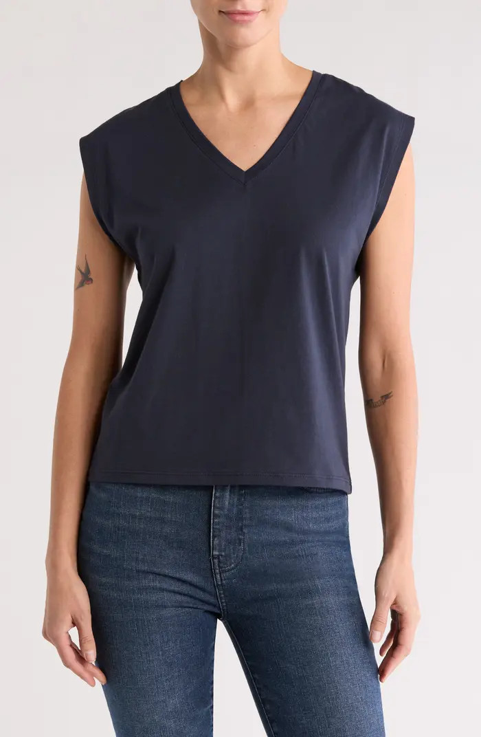 V-Neck Pima Cotton T-Shirt | Nordstrom Rack