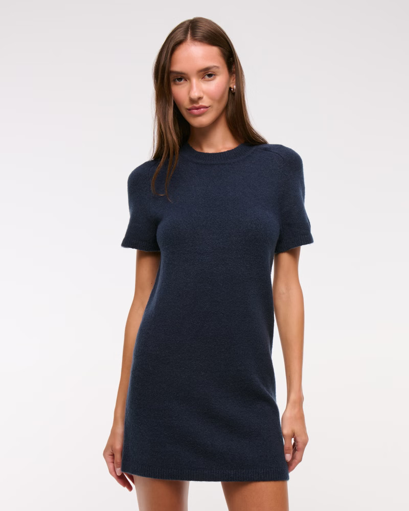 Women's The A&F Madeline Mini Sweater Dress | Women's Dresses & Jumpsuits | Abercrombie.com | Abercrombie & Fitch (US)