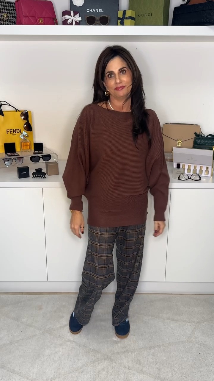 Cozy Boat Neck Dolman Sweater with Stylish Batwing Sleeves 

 #LTKWatchNow #LTKOver40 #LTKStyleTip