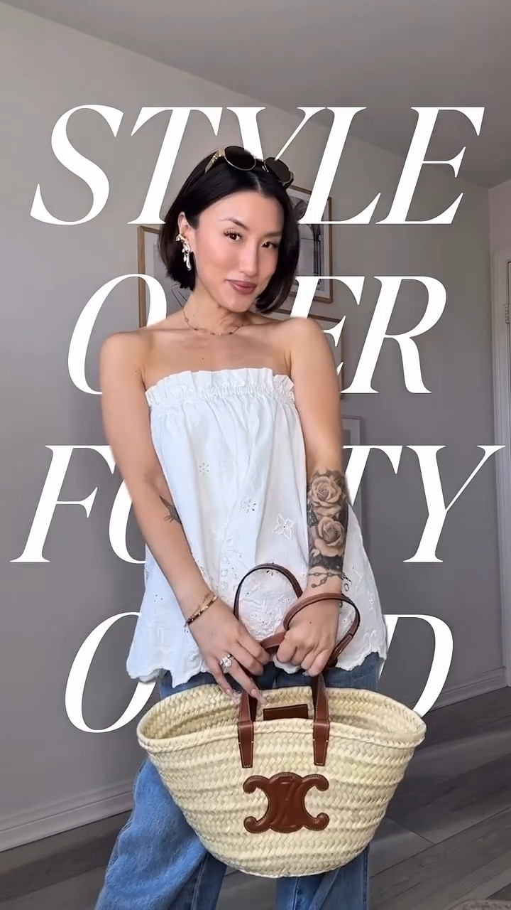 Style Over 40 : Remember when we all wanted to be that Summer Girl in Abercrombie & Fitch? A little nostalgia never hurt anyone, and I’m loving this updated take on the babydoll look AF was known for. Pairing it with my Celine raffia tote takes it from sweet to effortlessly chic — the perfect elevated summer fit.

#SummerOutfit #OOTDSummer #FashionOver40 #StyleOver40 #SummerStyle #ChicStyle #OOTDInspo #ElevatedStyle #CelineBag #AbercrombieStyle

#LTKSeasonal #LTKOver40 #LTKStyleTip