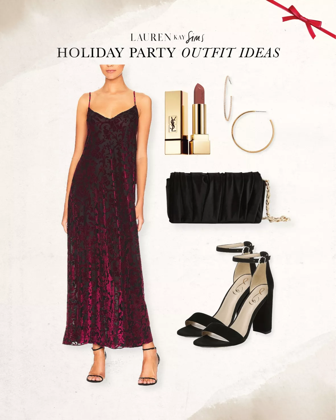 holiday party outfit inspo - Lauren Kay Sims