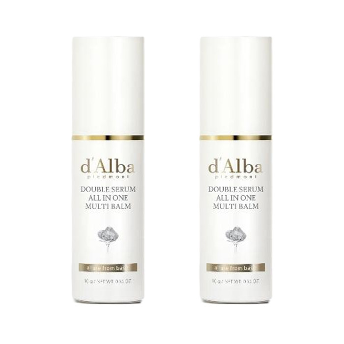 d'Alba - Double Serum All In One Multi Balm - 10g 2ea | Stylevana