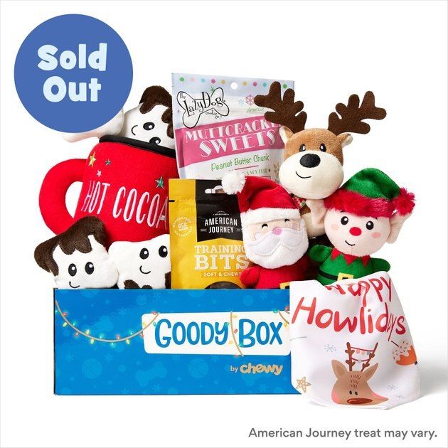 Goody Box Holiday Dog Toys, Treats, & Accessories, Small/Medium | Chewy.com