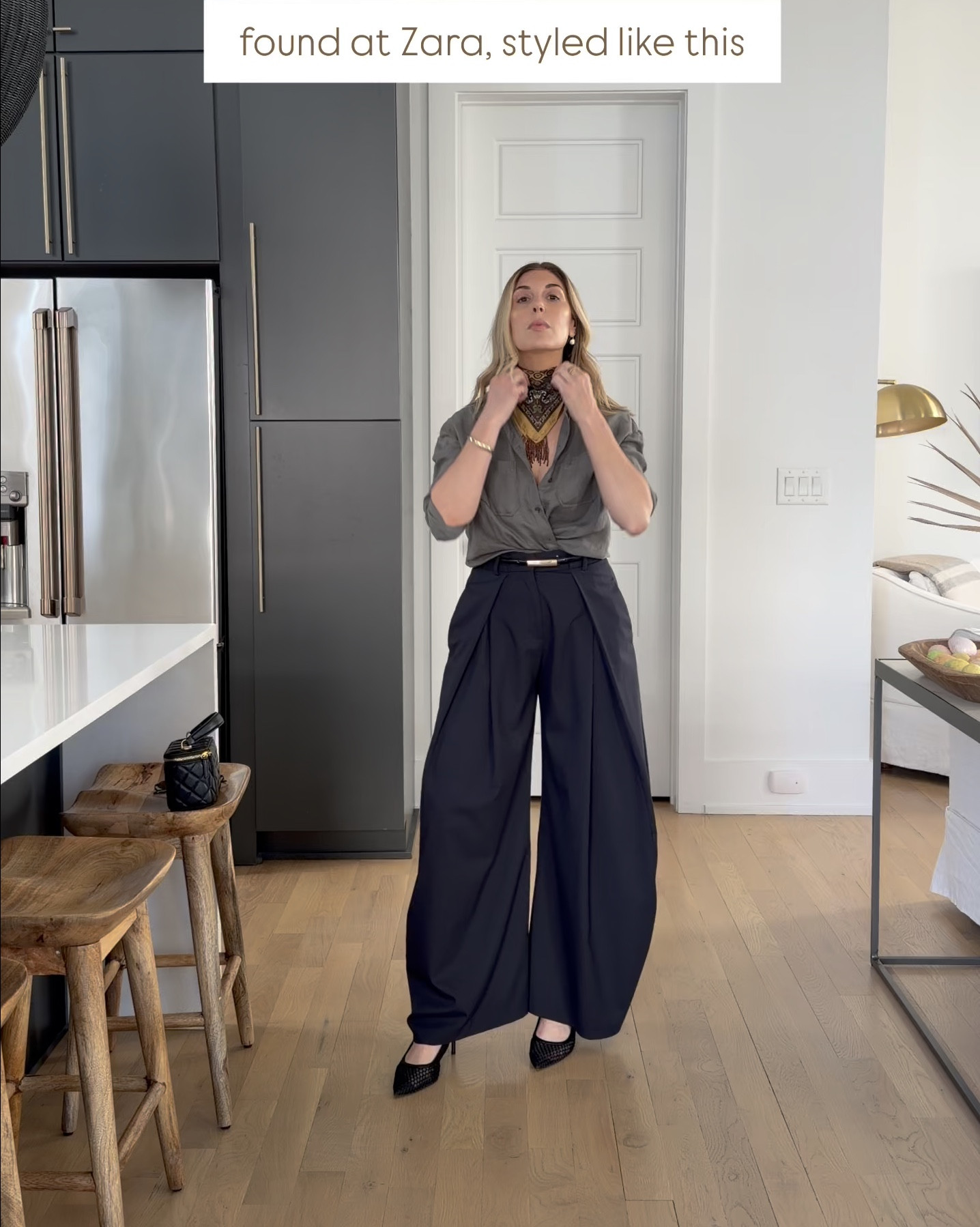 Zara office outfit I’ll be wearing on repeat.
Minimal effort, still looks polished.@Zara 

#LTKWorkwear #LTKOver40 #LTKootd
