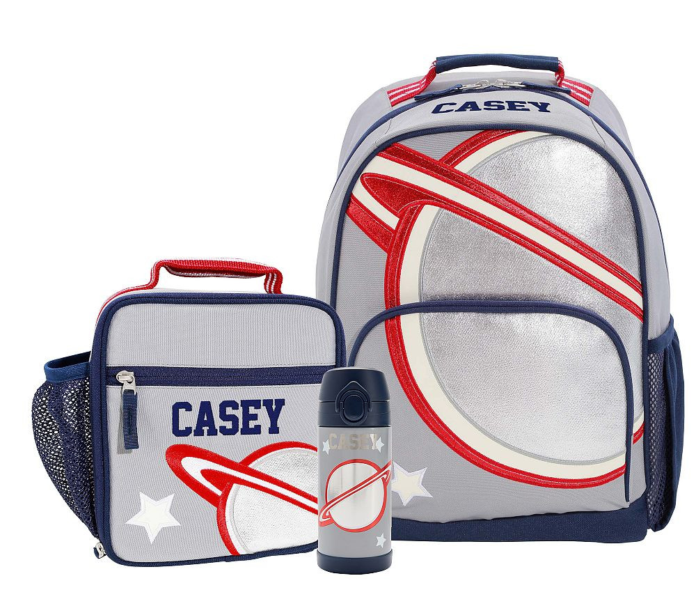Silver Saturn Mackenzie Backpack & Lunch Bundle, Set of 3 | Pottery Barn Kids