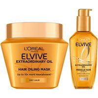 L'Oréal Paris Elvive Extraordinary Oil Mask & Oil Treatment Bundle | Look Fantastic (CN)