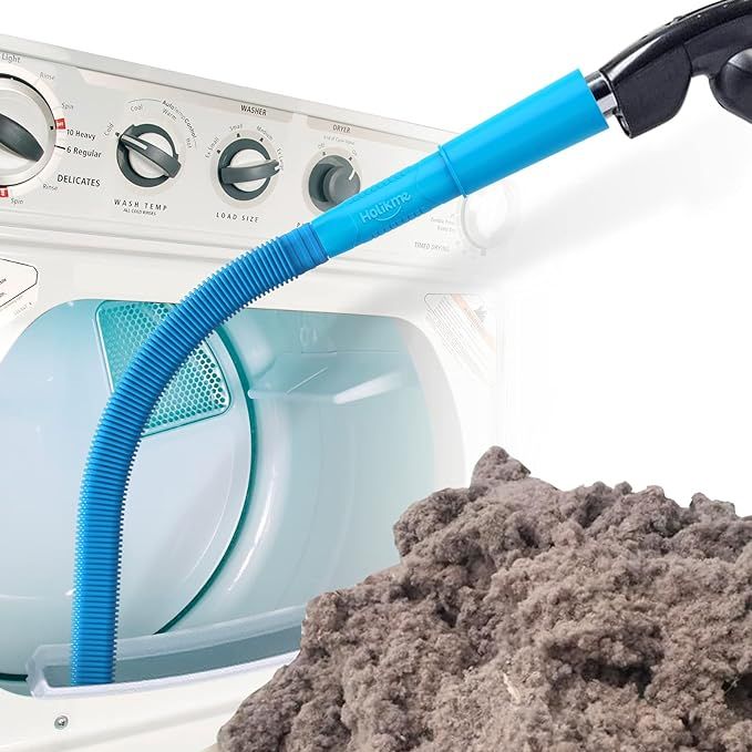 Holikme Dryer Vent Cleaner Kit Vacuum Hose Attachment Brush, Lint Remover, Dryer Vent Vacuum Hose... | Amazon (US)