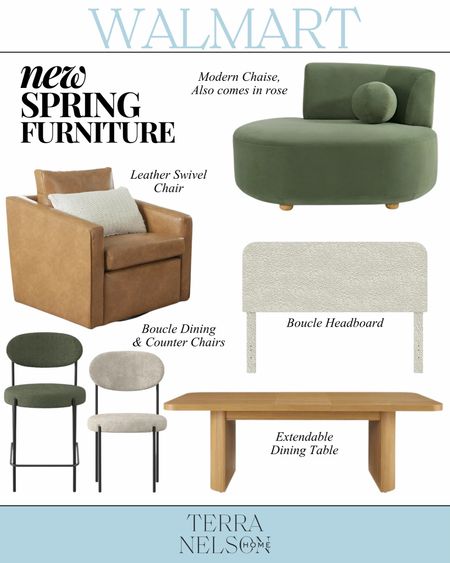 Walmart Home / Walmart Furniture / Better Homes and Gardens / BHG Furniture / Living Room Furniture / Dining Room Furniture / Neutral Home Furniture / Colorful Accent Chairs / Bedroom Furniture / Boucle Furniture / 

#LTKSeasonal #LTKhome #LTKstyletip