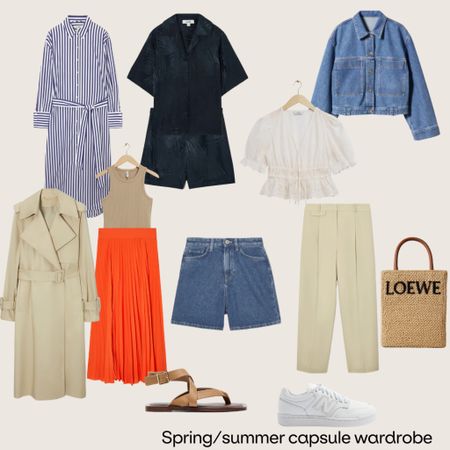 A simple spring/summer capsule wardrobe 

#LTKeurope #LTKSeasonal #LTKstyletip