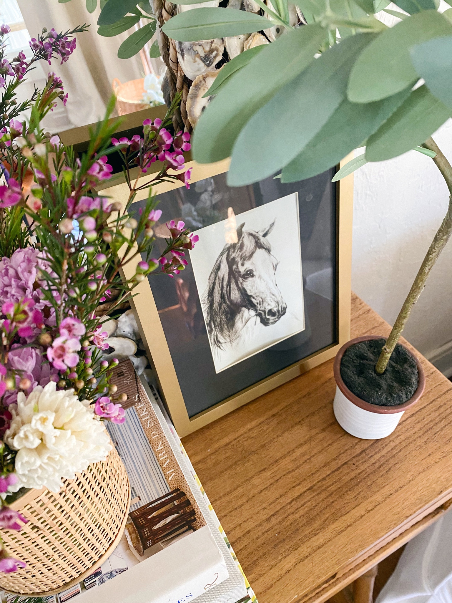 Beautiful art piece under $5 and coffee table books 

#LTKSeasonal #LTKhome #LTKunder100