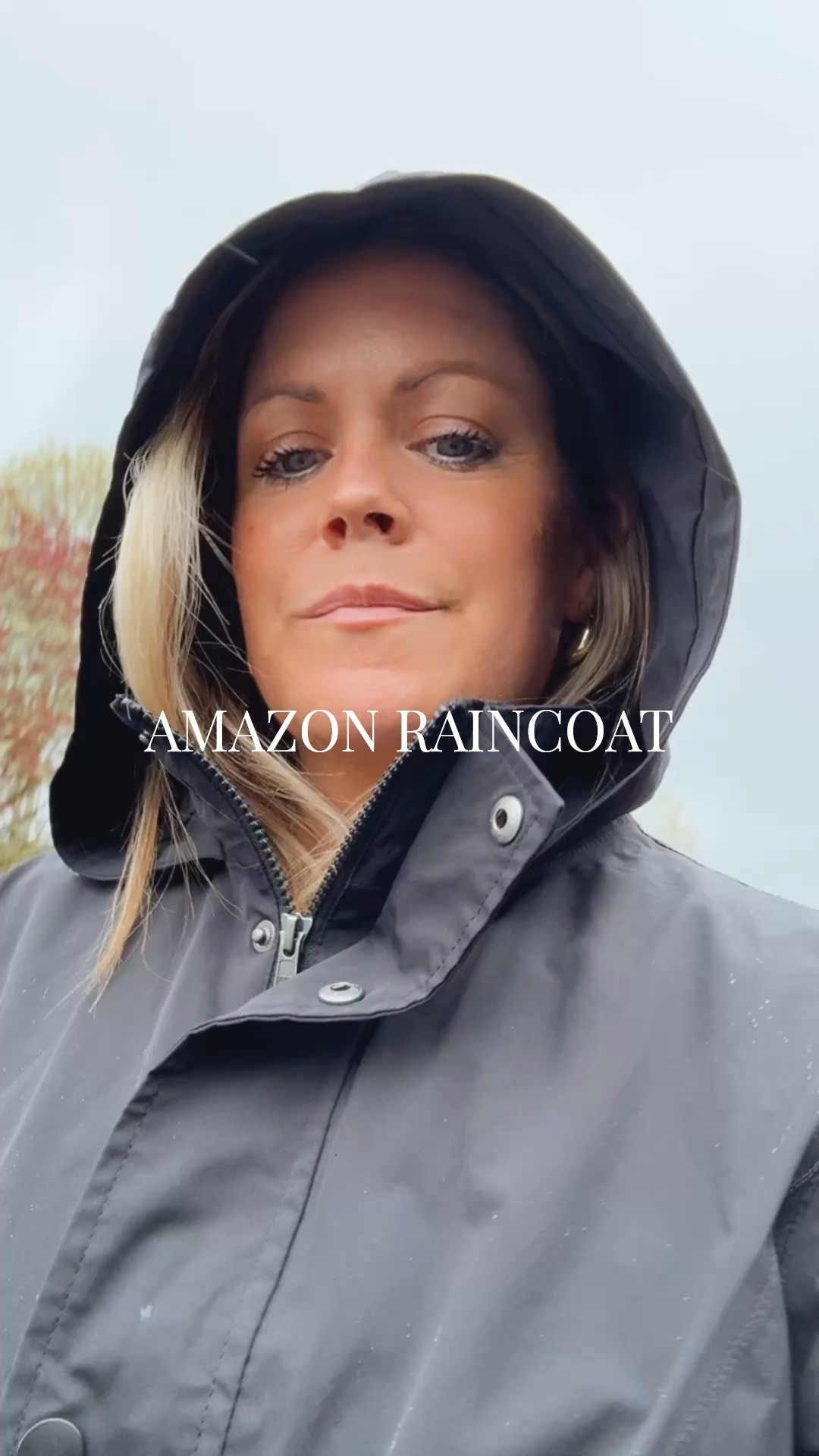 Oregon girl approved raincoat from Amazon! Wearing a S. Under $50 and amazing quality!

#LTKootd #LTKSeasonal #LTKPetite