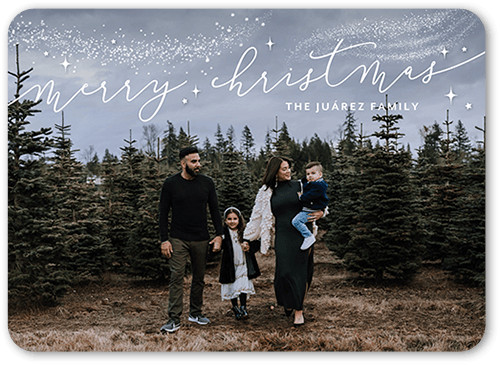 Contemporary Snowflake Holiday Card | Shutterfly