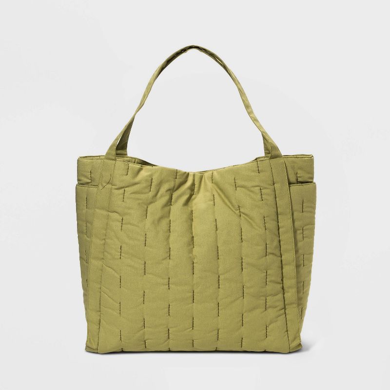 Quilted Market Tote Handbag - Universal Thread™ | Target