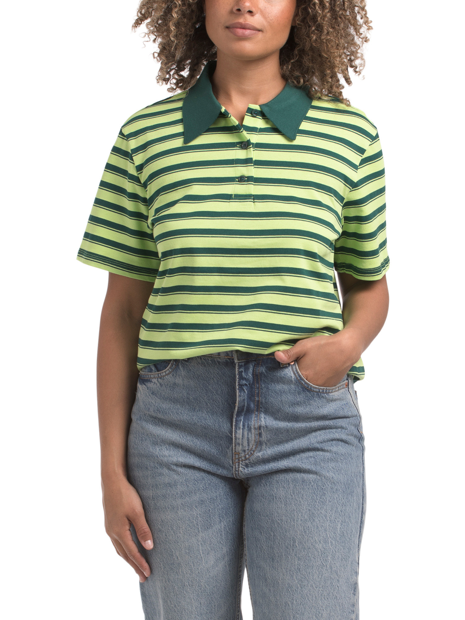 Striped Rugby Polo | TJ Maxx