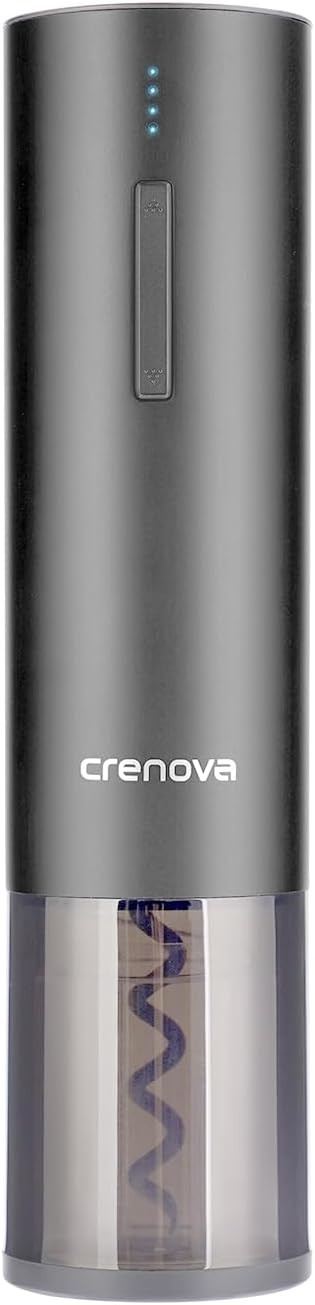 Crenova 6-in-1 Wine Opener Electric Rechargeable Automatic Corkscrew Bottle Opener set with Vacuu... | Amazon (US)