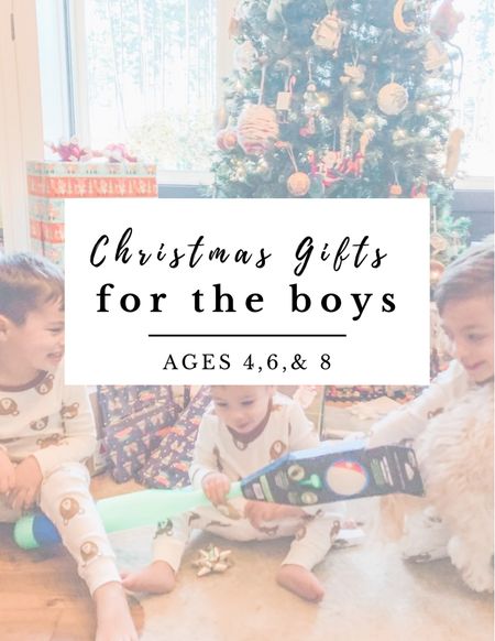 Christmas gifts for the boys! 

#LTKfamily #LTKkids #LTKGiftGuide