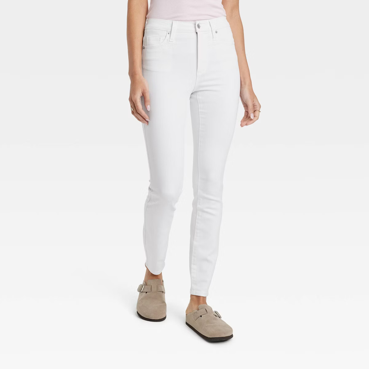 Women's High-Rise Skinny Jeans - Universal Thread™ White | Target