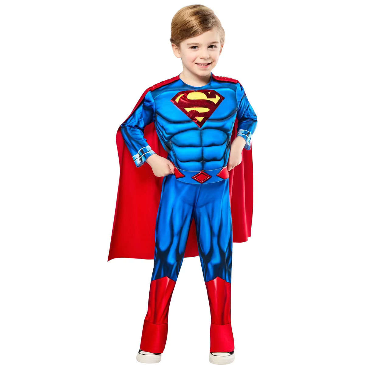 DC Comics Boys' Superman Halloween Costume Jumpsuit Blue | Target