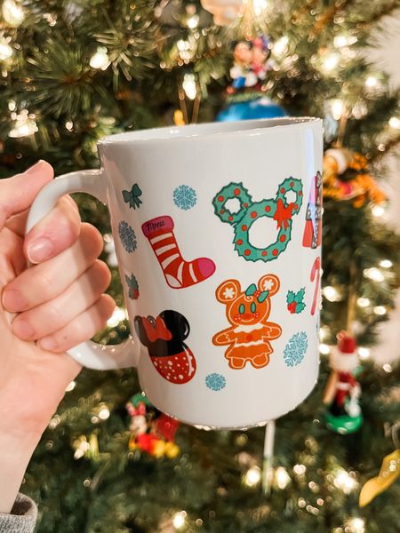 Disney mug, Disney Christmas mug, disney christmas, coffee mug, Mickey Mouse, Minnie Mouse, disney holiday mug  

#LTKhome #LTKHoliday #LTKSeasonal