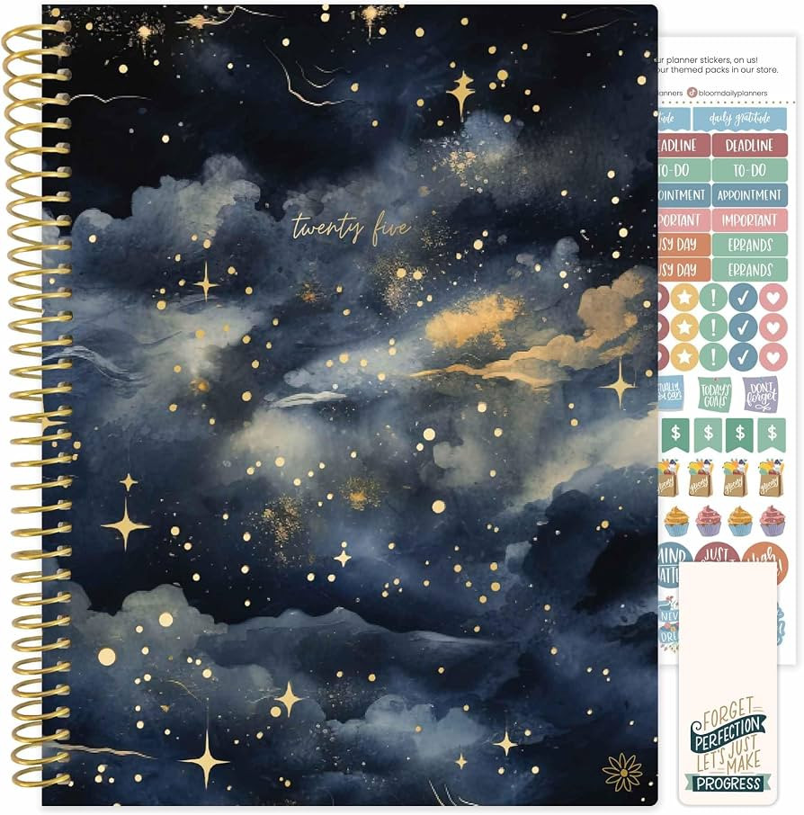bloom daily planners 2025 (8.5" x 11") Calendar Year Day Planner (January 2025 - December 2025) -... | Amazon (US)