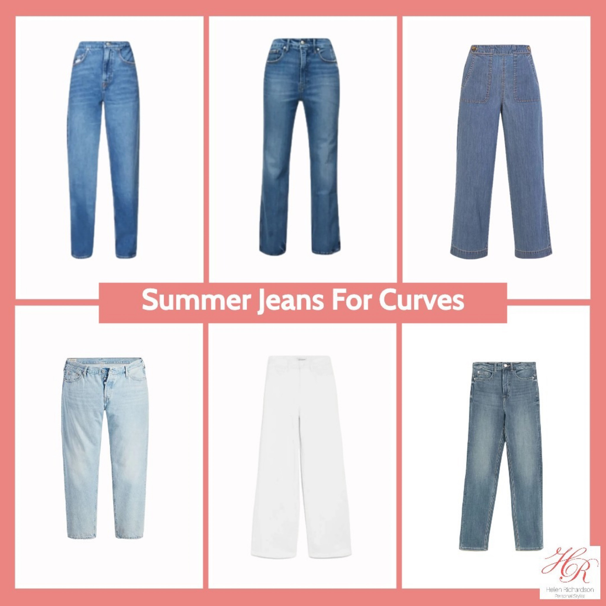 When it comes to jeans for the summer, it's essential to choose styles that are comfortable, breathable, and lightweight to feel confident no matter your dress size.

The fit and material is crucial. Avoid heavy, thick denim and go lighter in colour. Save your dark wash jeans for winter…

Here are some styles of jeans that work best for curvy ladies:

#LTKeurope #LTKcurves #LTKSeasonal