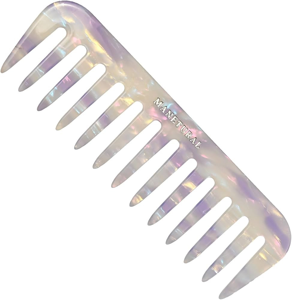 S1 Elegant Wide-Tooth Comb – Lightweight, Travel-Friendly, and Stylish Design for Tangle-Free H... | Amazon (US)