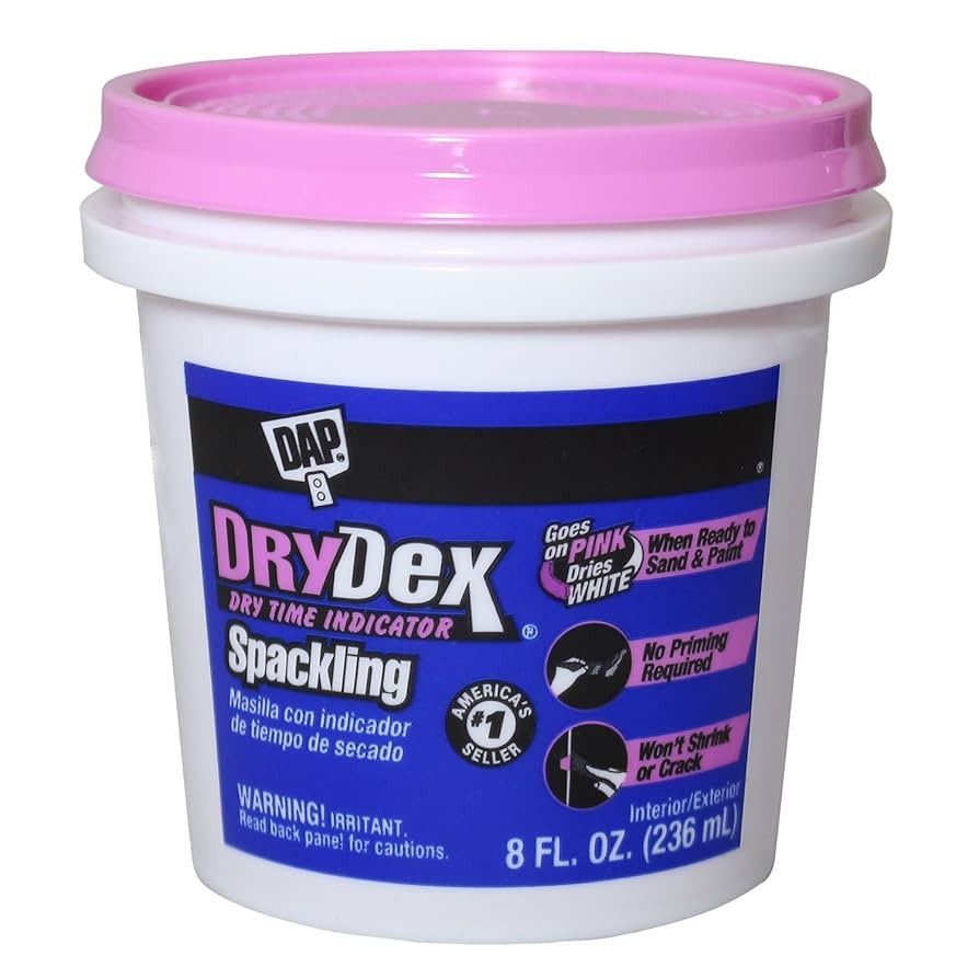 Dap 12328 DryDex Spackling Interior/Exterior, 1/2-Pint | Amazon (US)
