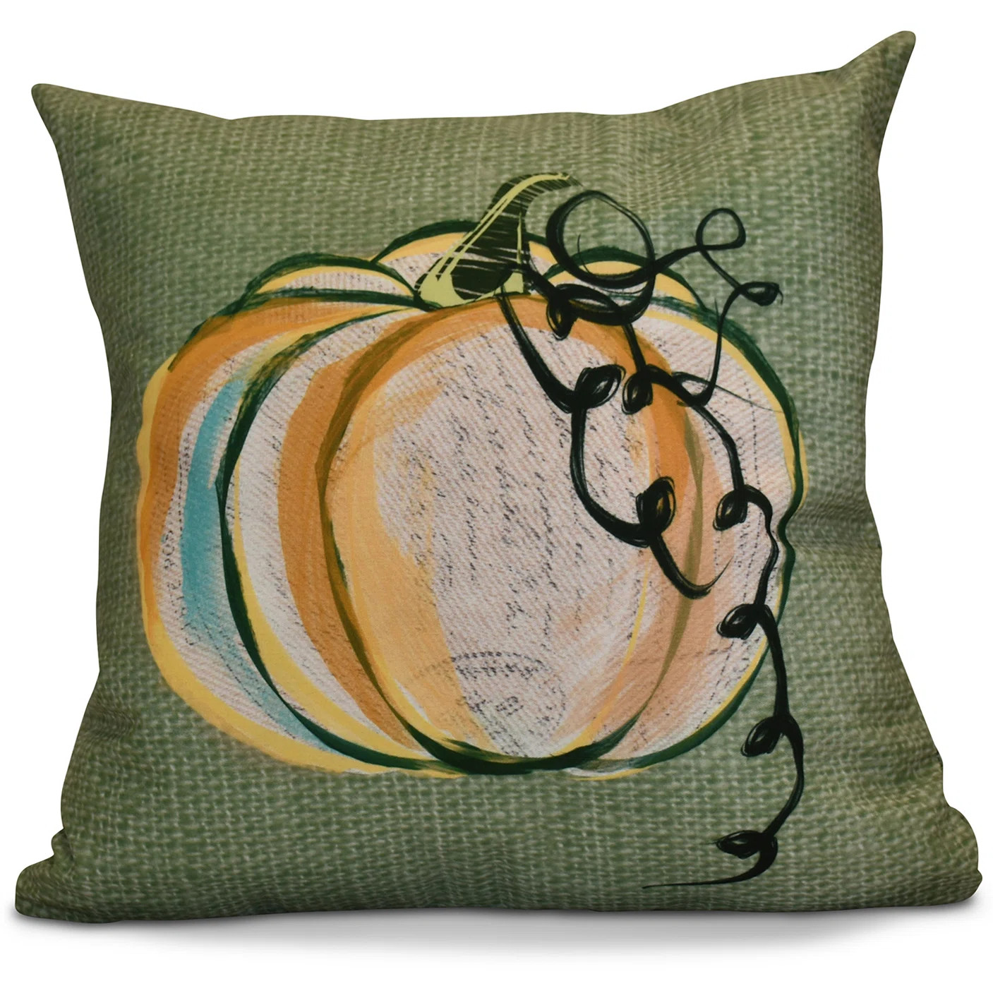 Flipping For Fall Indoor/Outdoor Reversible Throw Pillow | Wayfair North America