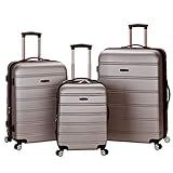 Rockland Melbourne Hardside Expandable Spinner Wheel Luggage, Mint, 3-Piece Set (20/24/28) | Amazon (US)