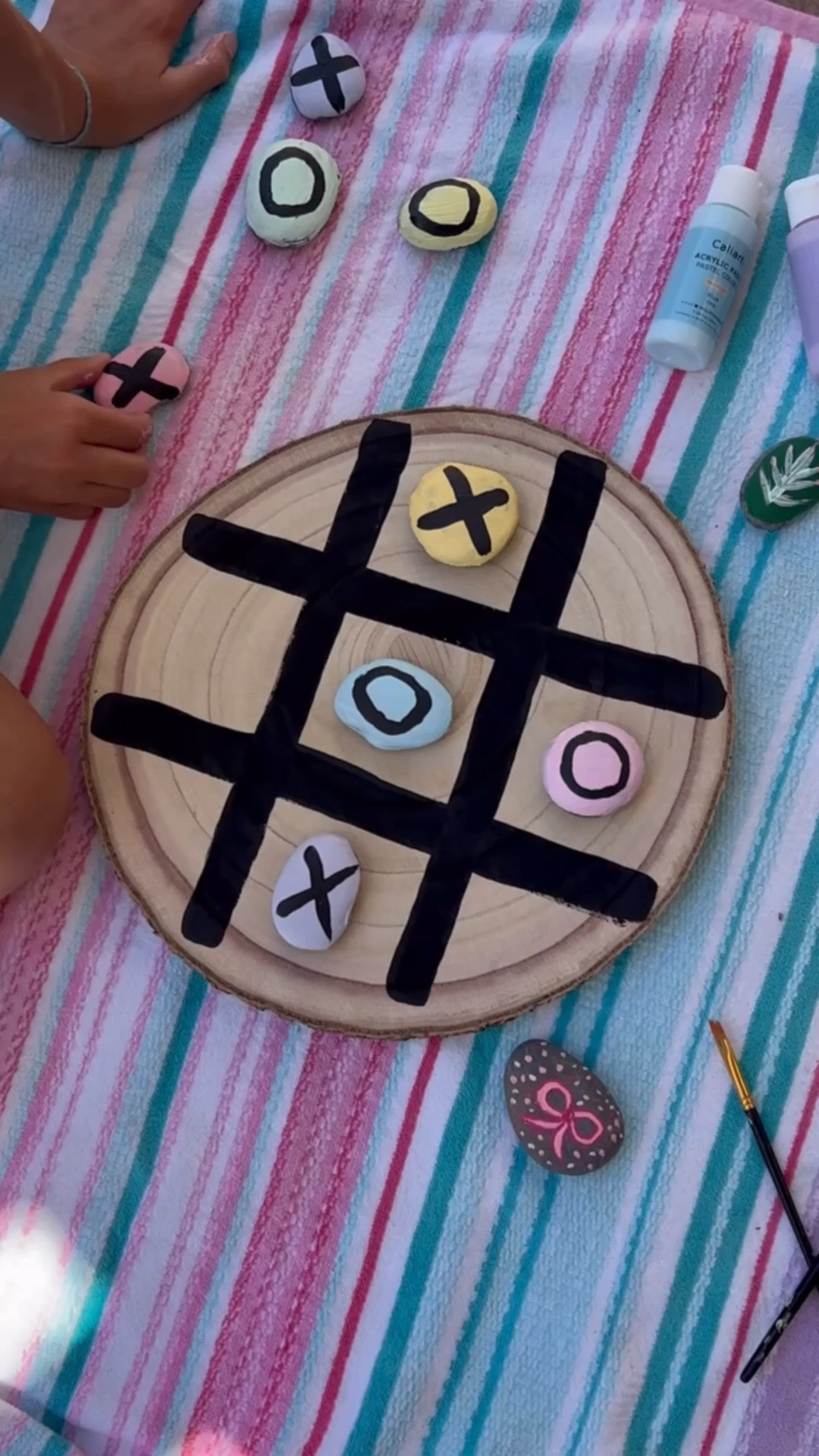 Backyard kids activities. Summer DIY games. Tic tac toe DIY 

#LTKKids #LTKmomlife #LTKSeasonal
