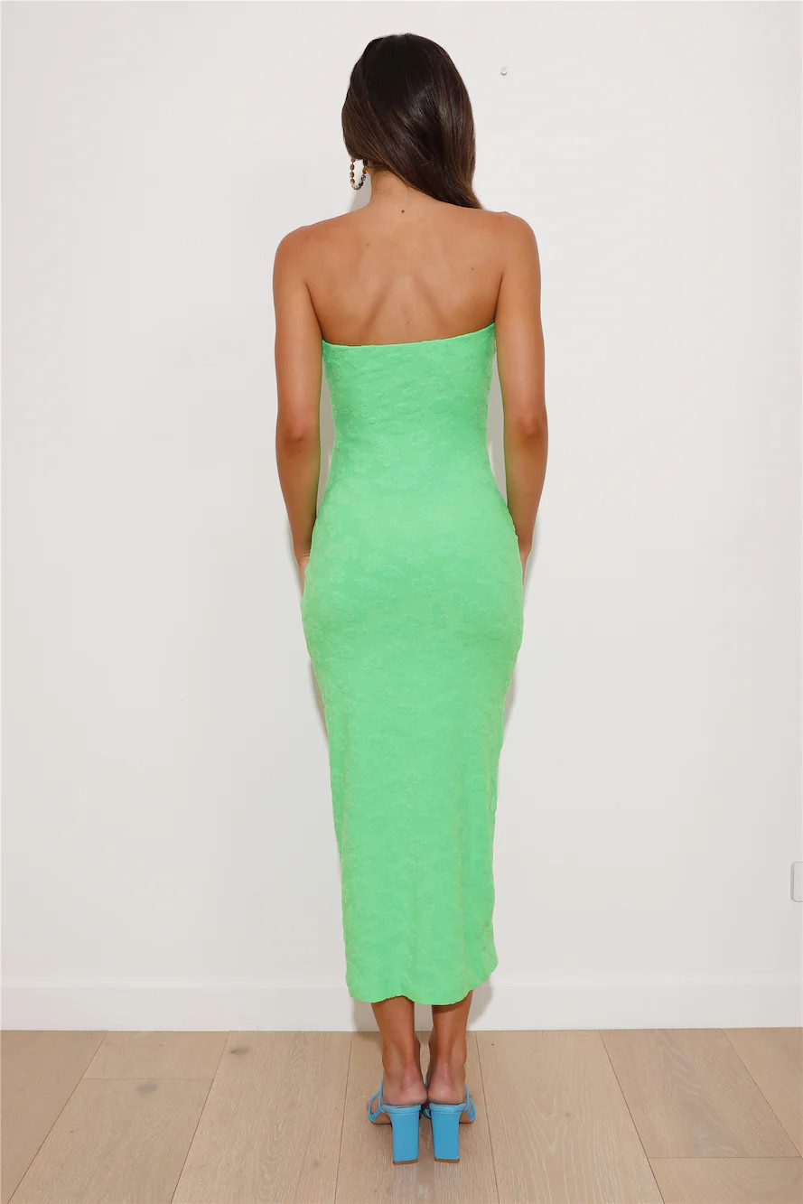 Fresh As The Tropics Midi Dress Green | Hello Molly (AU)