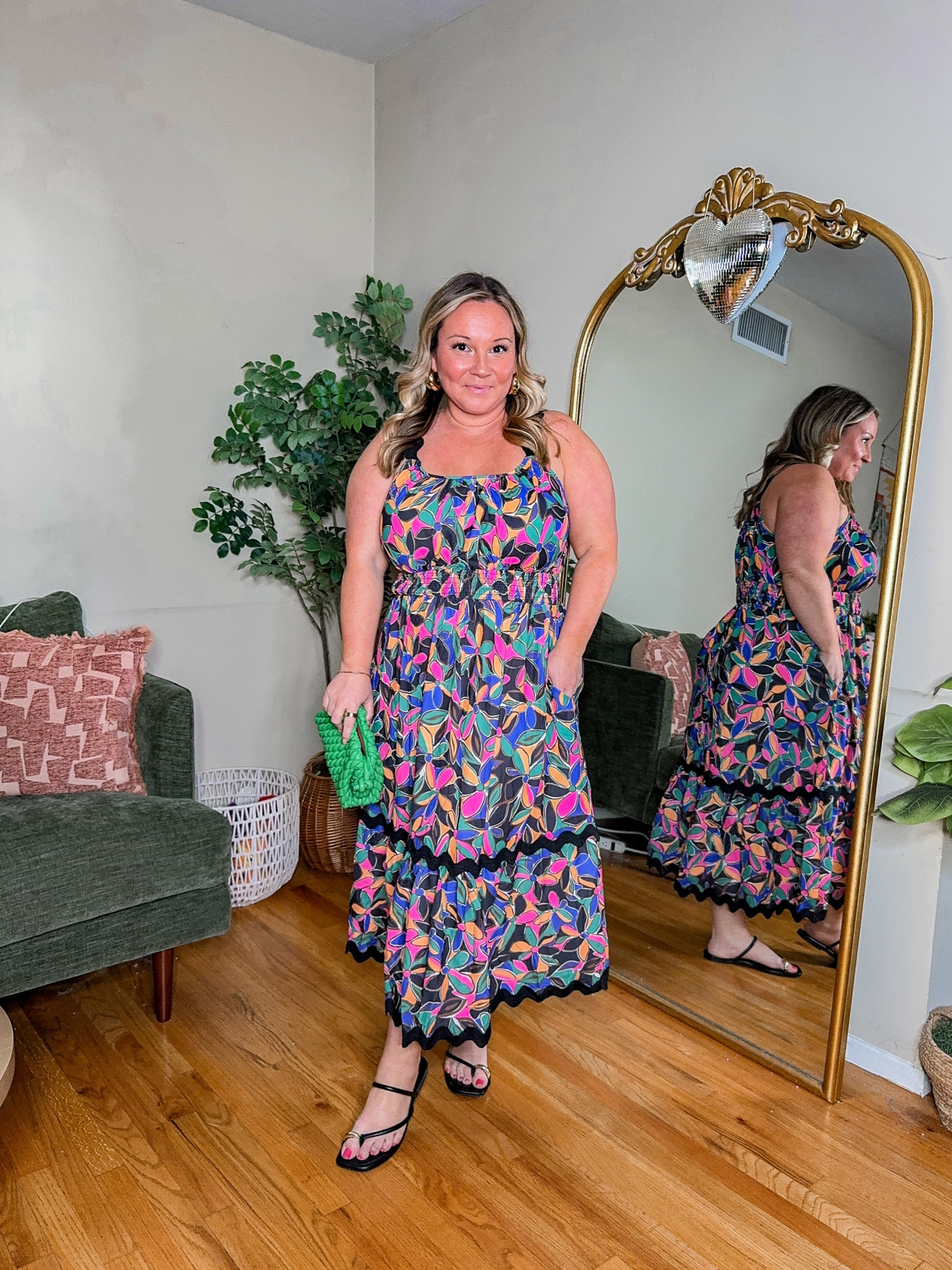 Midsize resort wear outfit 
Dress size LARGE
Sandals run tts and are super comfy, had them since last year and they restocked this year in more colors.
Tarte lipgloss shade WHITE PEACH
Use code SHELLI at Tarte for 15% off site wide

Vacation outfit, size 12, size 14, Amazon fashion, Amazon style, Amazon finds, travel style, spring dress

#LTKMidsize #LTKOver40 #LTKPetite